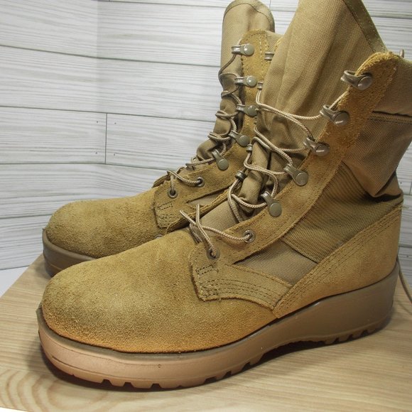 U.S. Army Shoes Army Hot Weather Vibram Combat Boots Coyote Tan 798 Mens 95 Poshmark